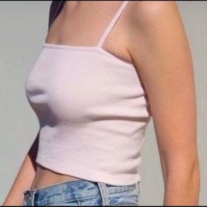 Brandy melville pink faye tank